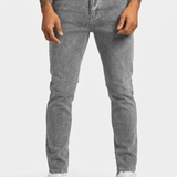 Francesco™ | Jeans Lendo Regular Stretch - Hellgrau Herren