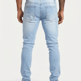 Gabriele™ | Jeans Lendo Regular Stretch - Hellblau Herren