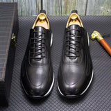 Lucano - Sneakers aus perforiertem Leder