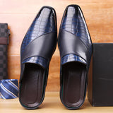 Filippo — Elegante Mule aus bedrucktem Leder