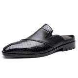 Filippo — Elegante Mule aus bedrucktem Leder
