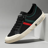 Sneaker aus Strick Marco mit Trikolore-Band
