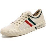 Sneaker aus Strick Marco mit Trikolore-Band