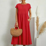 Gabrielle | Midi Kleid mit zeitloser Eleganz
