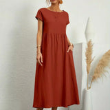 Gabrielle | Midi Kleid mit zeitloser Eleganz