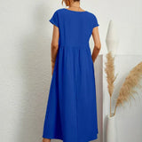 Gabrielle | Midi Kleid mit zeitloser Eleganz