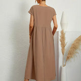 Gabrielle | Midi Kleid mit zeitloser Eleganz