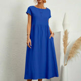 Gabrielle | Midi Kleid mit zeitloser Eleganz