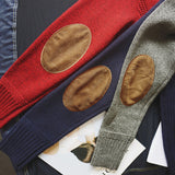 Henry | Wollpullover mit Ellbogen-Patches