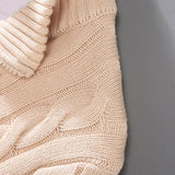 Anthony | Pullover mit halbem Reißverschluss und Twist-Muster