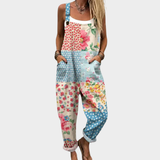 Bequeme Bedruckte Latzhose
