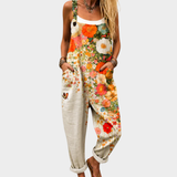 Bequeme Bedruckte Latzhose