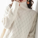 Valentina™| Pullover mit hohem Kragen