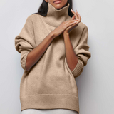 AGATA I Pullover mit Stehkragen