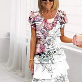 Colette – Elegantes, fließendes Kleid mit Volants