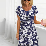 Monique – Elegantes, fließendes Kleid mit Volants