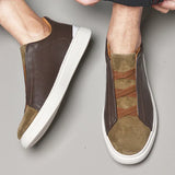 Matteo — Slip-On aus hochwertigem Wildleder und Leder
