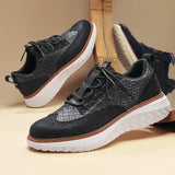 Sneaker Oxford aus geflochtenem Leder Vittorio