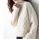 Valentina™| Pullover mit hohem Kragen