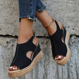 Maeve – Bequeme Sandalen mit Keilabsatz
