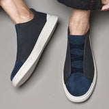 Matteo — Slip-On aus hochwertigem Wildleder und Leder