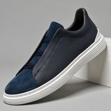 Matteo — Slip-On aus hochwertigem Wildleder und Leder