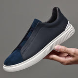 Matteo — Slip-On aus hochwertigem Wildleder und Leder