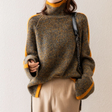 EVA I Pullover mit hohem Kragen