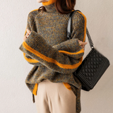 EVA I Pullover mit hohem Kragen