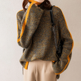 EVA I Pullover mit hohem Kragen
