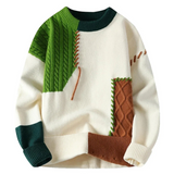 Bruno | Bequemes und stilvolles Patchwork-Pullover