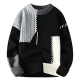 Bruno | Bequemes und stilvolles Patchwork-Pullover