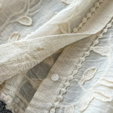 Prairie | Bestickte Spitzenbluse