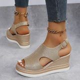 Maeve – Bequeme Sandalen mit Keilabsatz
