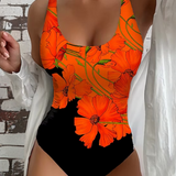 Elegantes Einteiler-Kostüm Lucy mit Blumenmuster