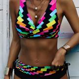 Buntes Bikini Eva - Fröhlicher und Lebhafter Stil
