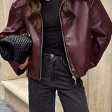 Lederjacke