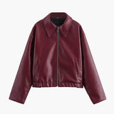 Lederjacke