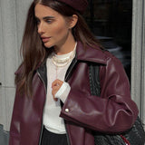Lederjacke