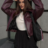 Lederjacke