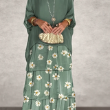Lara | Elegantes Maxi-Fließkleid