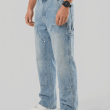 Fulvio™ | Jeans Tadeo Carpenter - Hellblau Herren