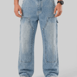 Fulvio™ | Jeans Tadeo Carpenter - Hellblau Herren