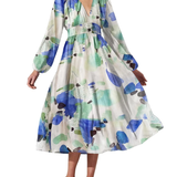 Celine | Damenkleid mit Blumenmuster