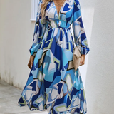 Celine | Damenkleid mit Blumenmuster