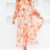 Celine | Damenkleid mit Blumenmuster