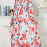 Celine | Damenkleid mit Blumenmuster