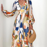 Celine | Damenkleid mit Blumenmuster