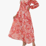 Celine | Damenkleid mit Blumenmuster