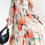 Celine | Damenkleid mit Blumenmuster